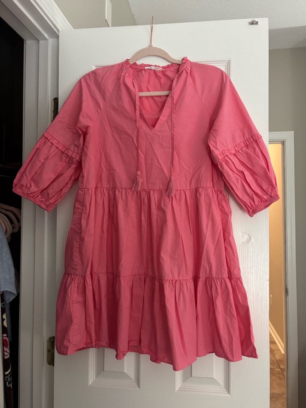 pink dress